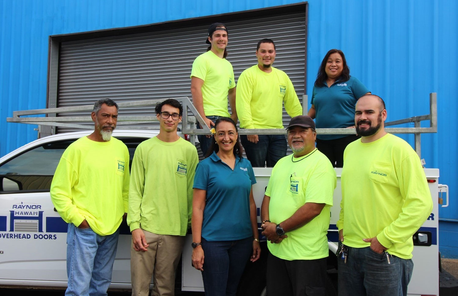image of commercial sales and installation team